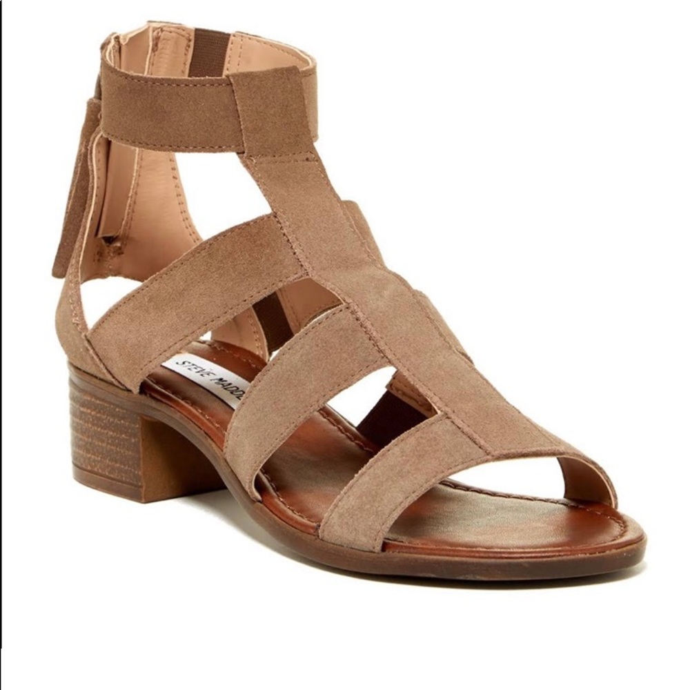 Steve Madden Daviss Suede Strappy Sandals